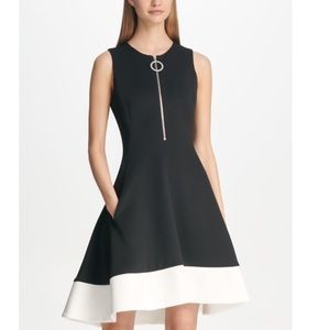 BLUE NAVY DKNY DRESS